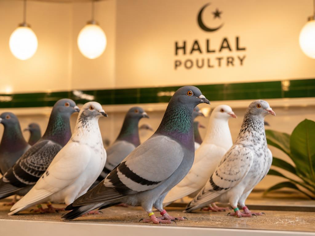 Premium live pigeons