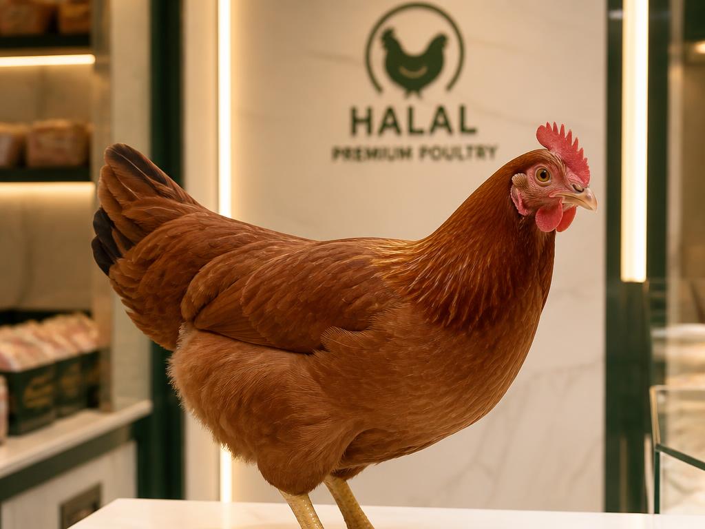 Premium live red chicken